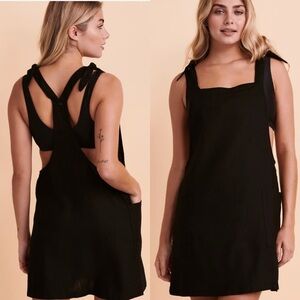 Tropik Shoulder Tie Dress large